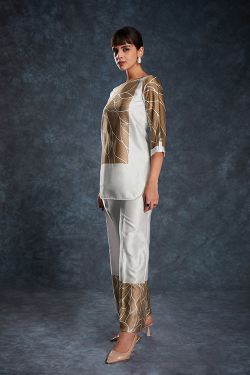 Exclusive White Designer Beautiful Co-Ords Set Collection