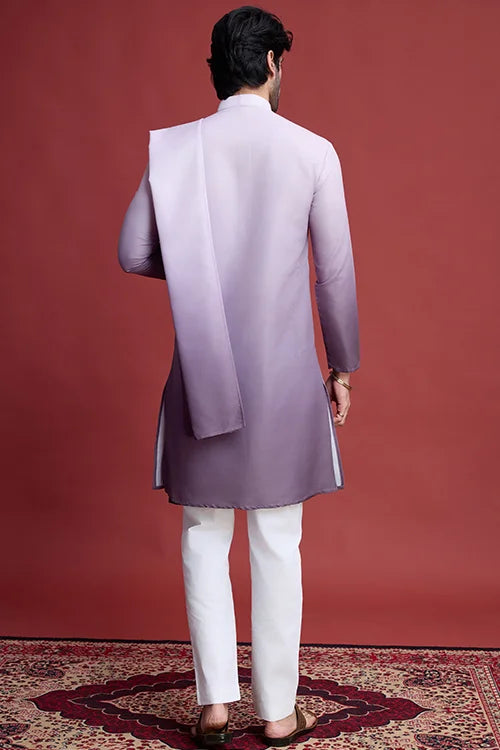 Designer Men’s Kurta Set With Real Mirror Work Collection