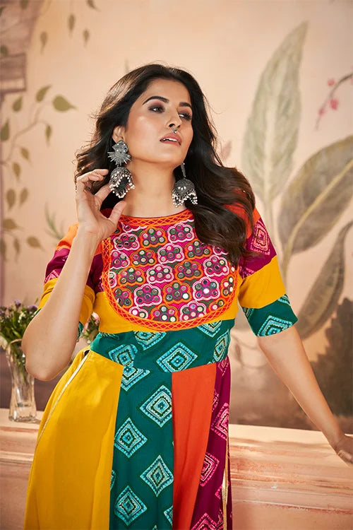 Stylish Fancy Wear Embroidery Work And Print Collection