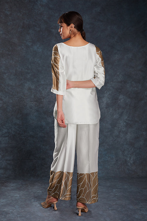 Exclusive White Designer Beautiful Co-Ords Set Collection