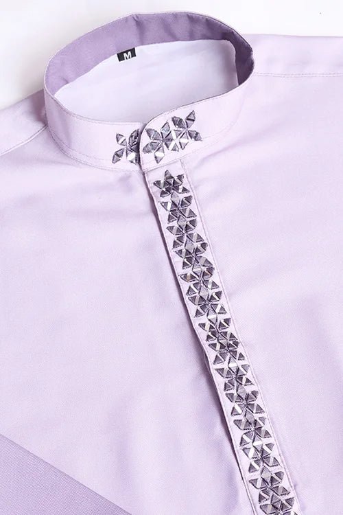 Designer Men’s Kurta Set With Real Mirror Work Collection