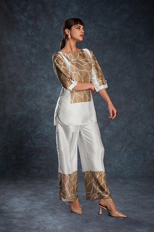 Exclusive White Designer Beautiful Co-Ords Set Collection