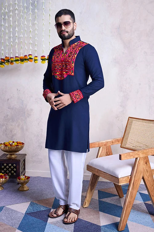 Traditional Men's Kurta For Navratri Garba Nights