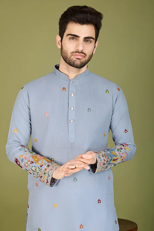 Wedding Special Kurta Premium Embroidered Design