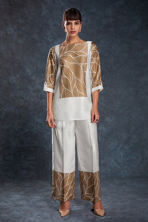 Exclusive White Designer Beautiful Co-Ords Set Collection