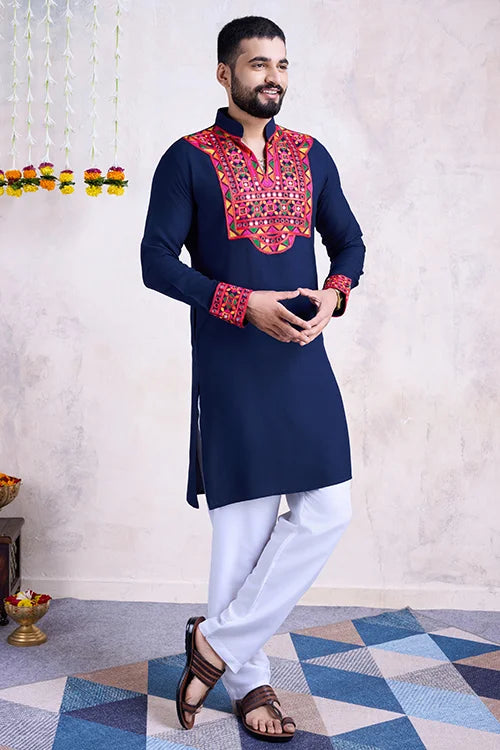Traditional Men's Kurta For Navratri Garba Nights