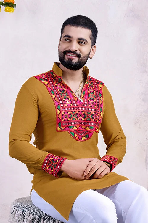 Celebrate Navratri Men's Garba New Look Kurta Style