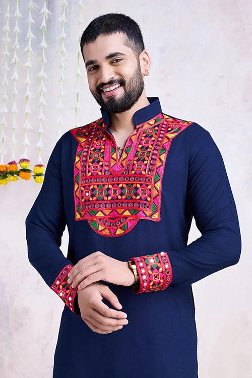 Traditional Men's Kurta For Navratri Garba Nights