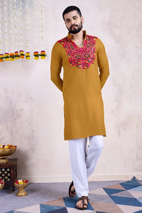 Celebrate Navratri Men's Garba New Look Kurta Style