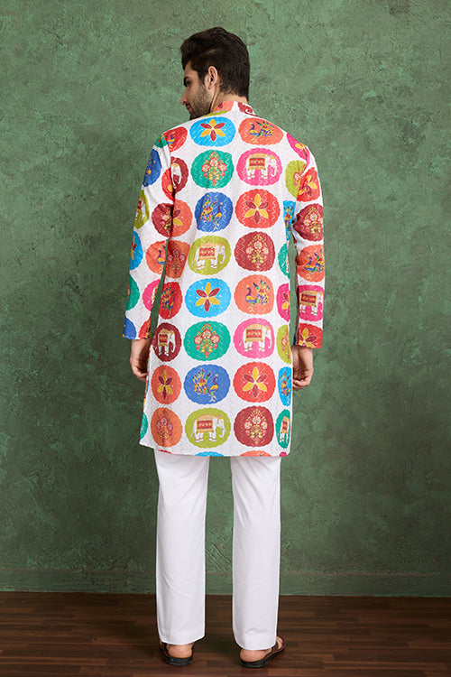 Multi Color Function Speical Mens Kurta Clothes
