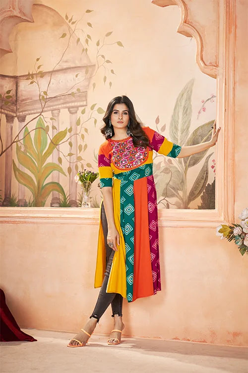 Stylish Fancy Wear Embroidery Work And Print Collection