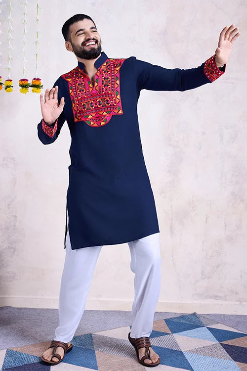 Traditional Men's Kurta For Navratri Garba Nights