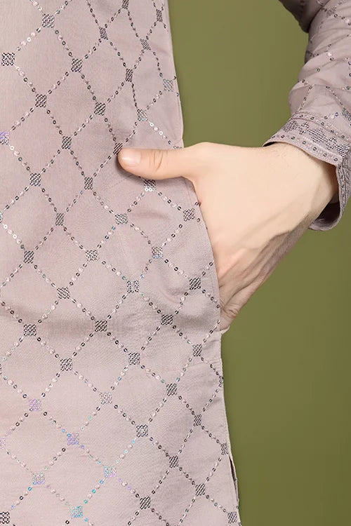 Designer Ivery Viscose Silk Kurta – Shubh Kala Store