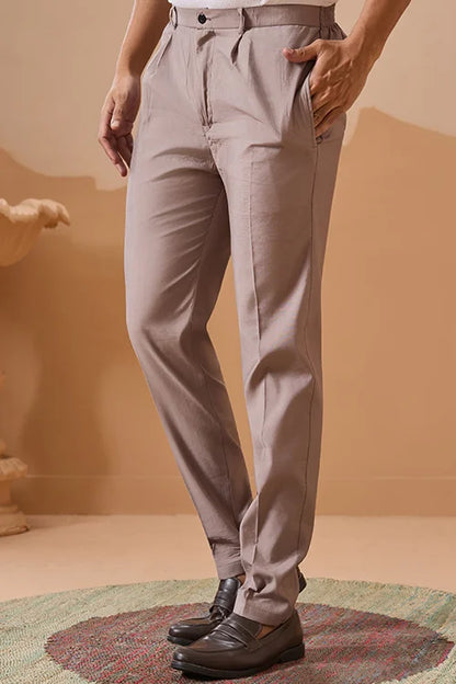 Elegant Grey Embroidered Koti Kurta Pant for Mens