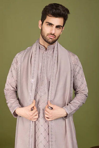 Designer Ivery Viscose Silk Kurta – Shubh Kala Store