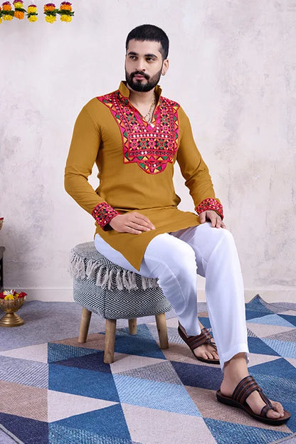 Celebrate Navratri Men's Garba New Look Kurta Style
