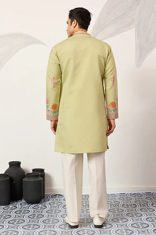 Latest Wedding Pista Kurta Design For Mens Wear