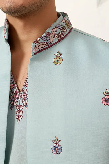 Elegant Groom Pista Koti Kurta Pant For Wedding Special