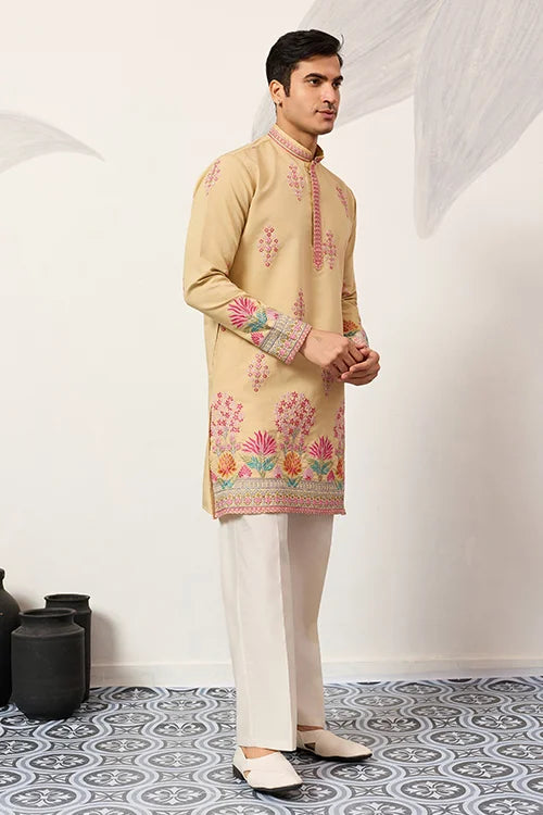 Groom Yellow Kurta For Haldi Ceremony Special For Mens