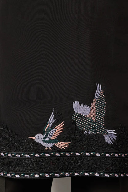 Black Stylish Trending Kurta With Dupatta For Mens Wear