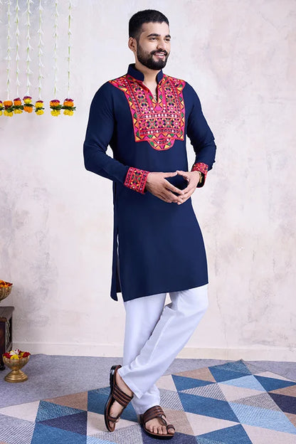Traditional Men's Kurta For Navratri Garba Nights