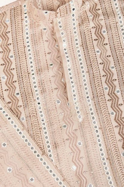 Stylish Wedding Wear Heavy Embroidered Mens Kurta