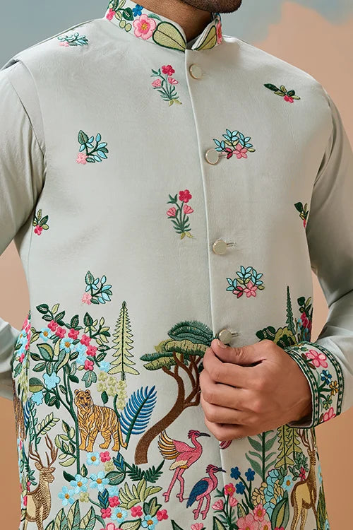 Trendy Royal Pista Ethnic Wear Koti Kurta Set for Men