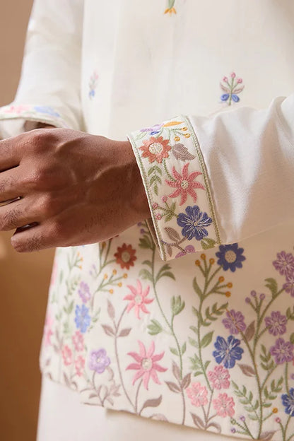 Traditional Mens Wear Kurta Koti Pant Outfit for Weddings