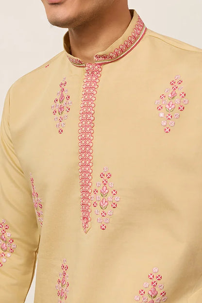 Groom Yellow Kurta For Haldi Ceremony Special For Mens